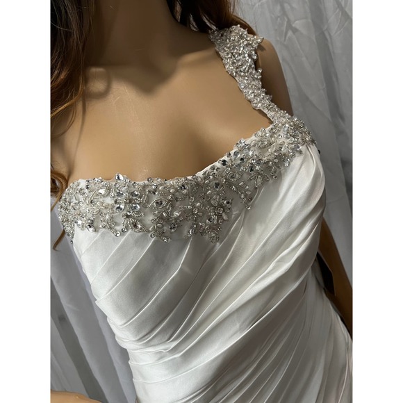 Demetrios Sposabella Style #4299 Wedding Dress Designer Gown - Picture 3 of 6